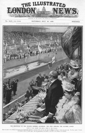 1908 olympics opening